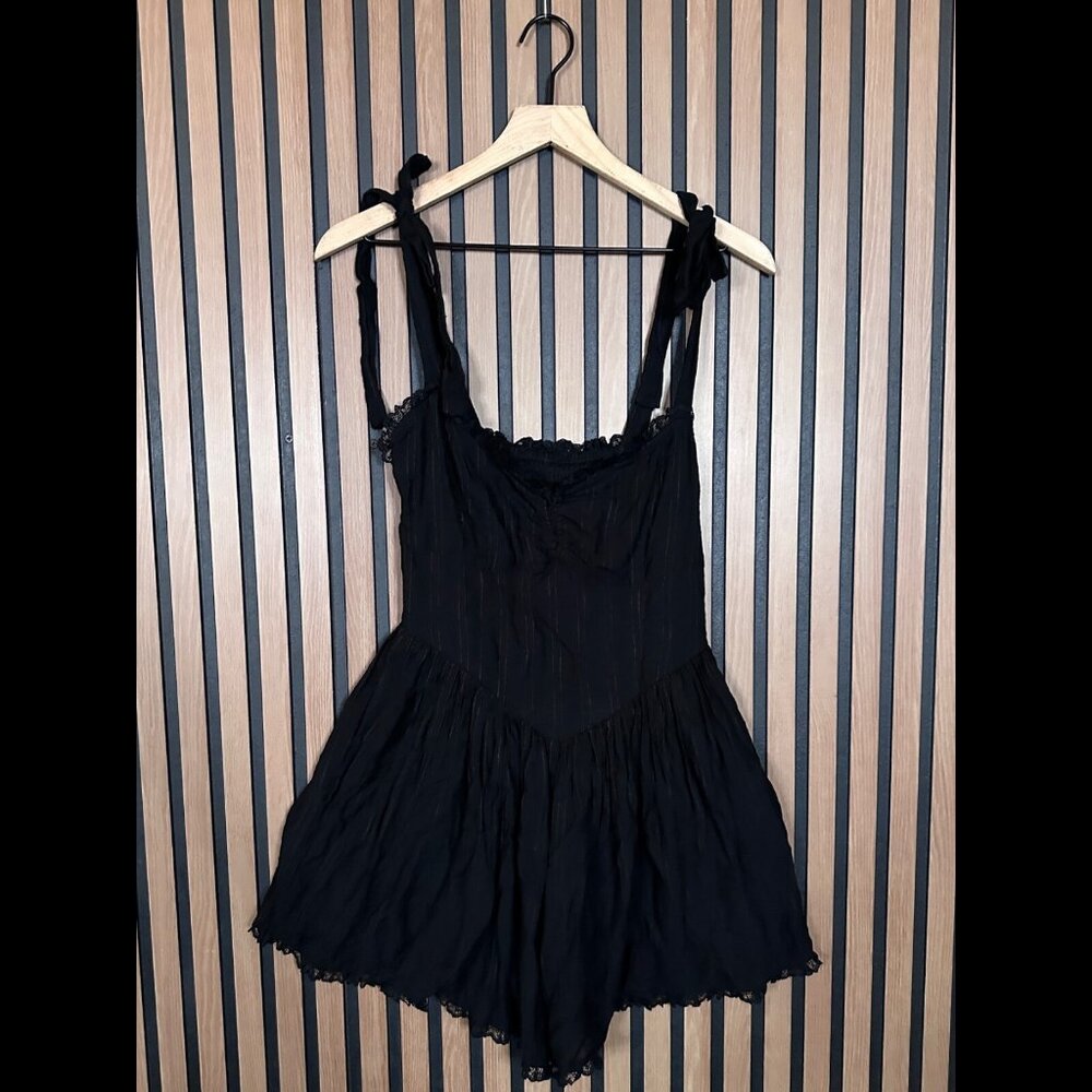 Show Me Your MuMu Black Romper